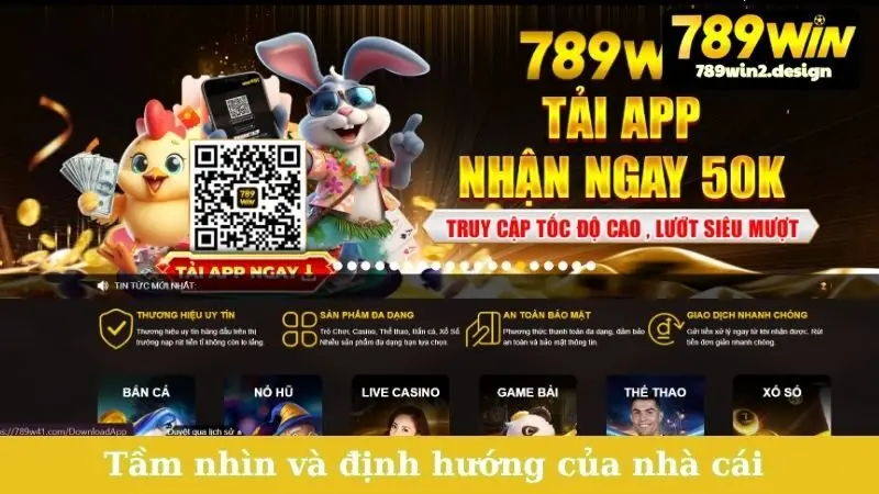 Tầm nhìn và định hướng của nhà cái 